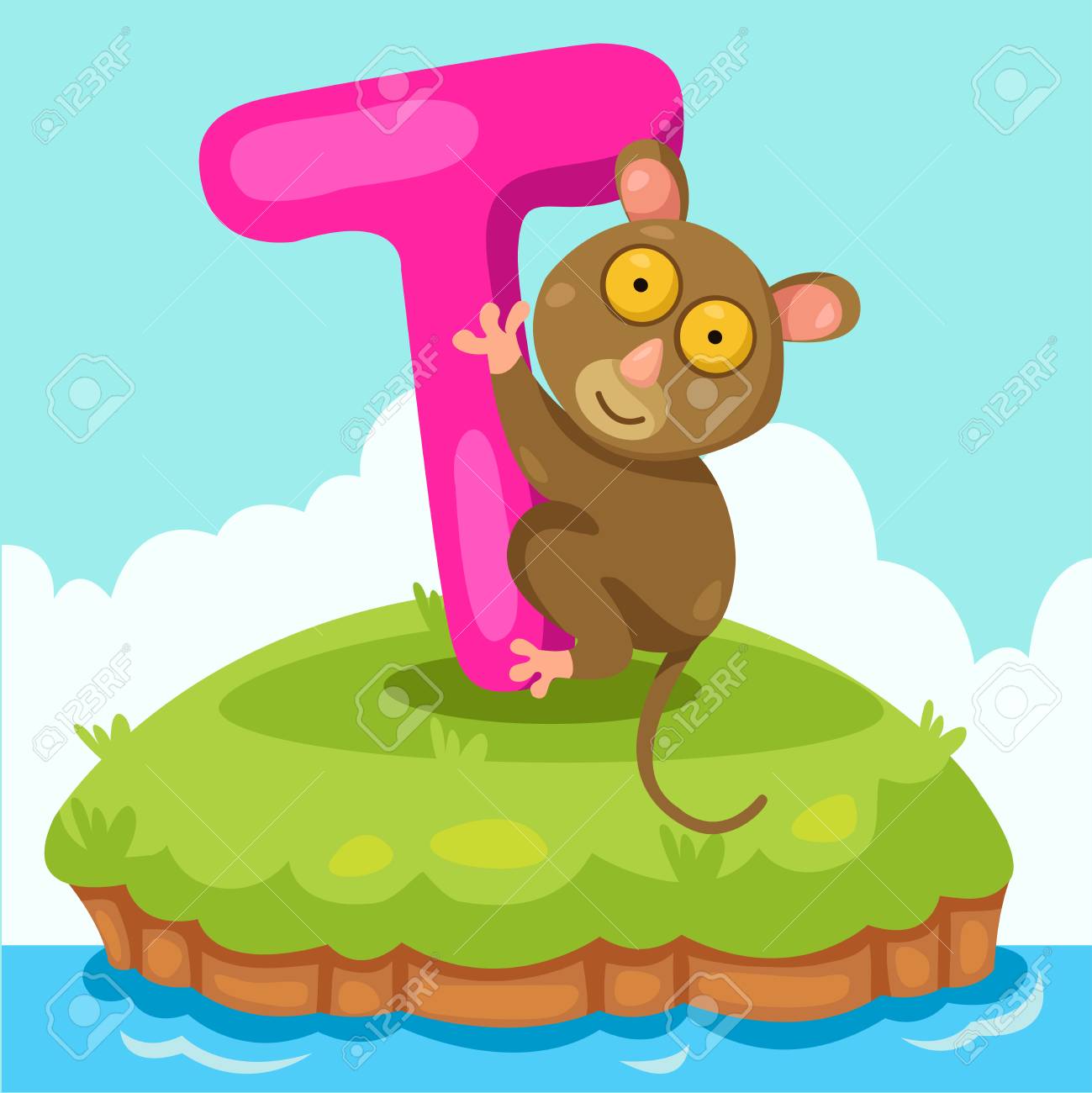 T の文字のイラストレーターは メガネザルのイラスト素材 ベクタ Image 3875 T の文字のイラストレーターは メガネザルのイラスト素材 ベクタ Image 3875
