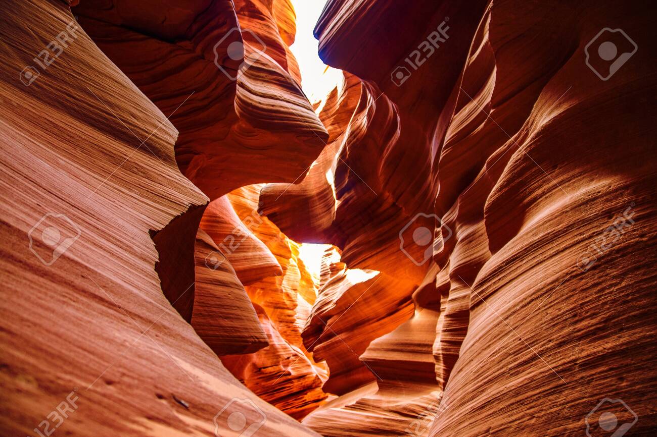 Lower Antelope Canyon Arizona Usa Stock Photo Picture And Royalty Free Image Image