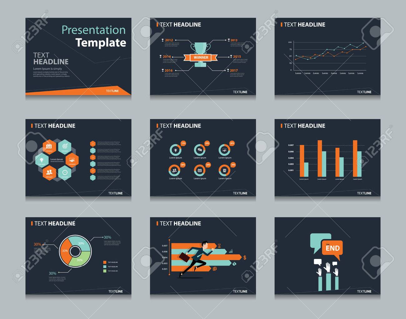 business presentation powerpoint template