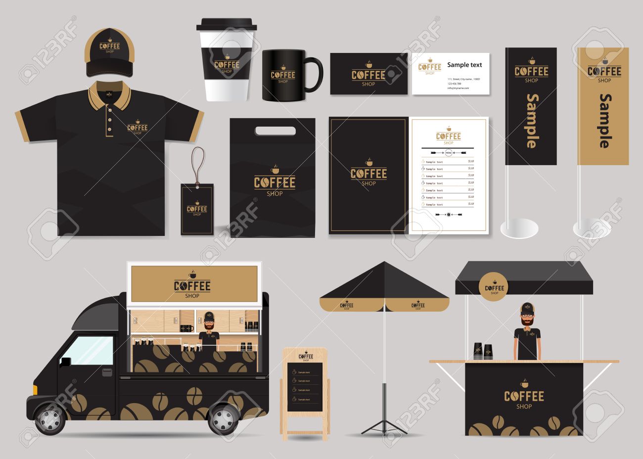 restaurant mock up