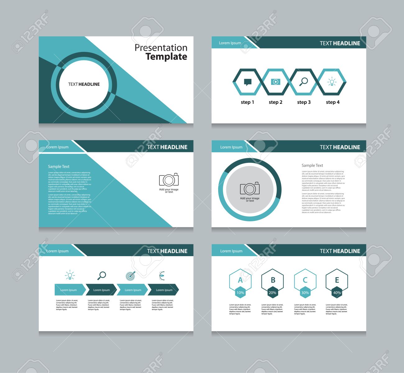 business template presentation slide background design royalty free
