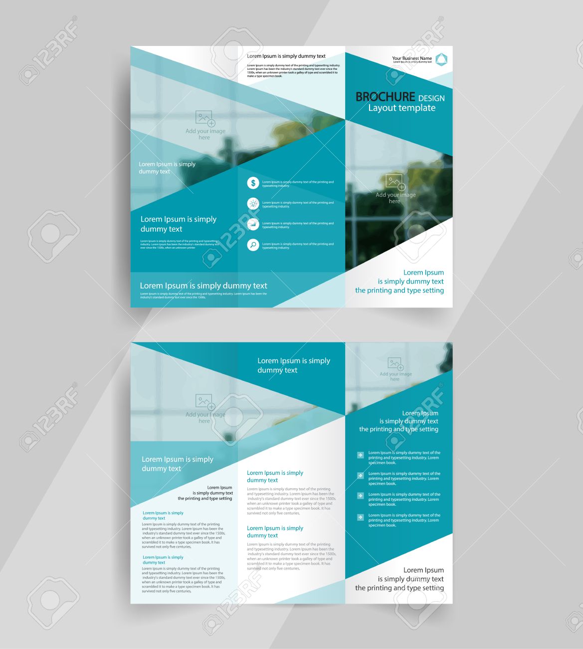 a4 brochure template