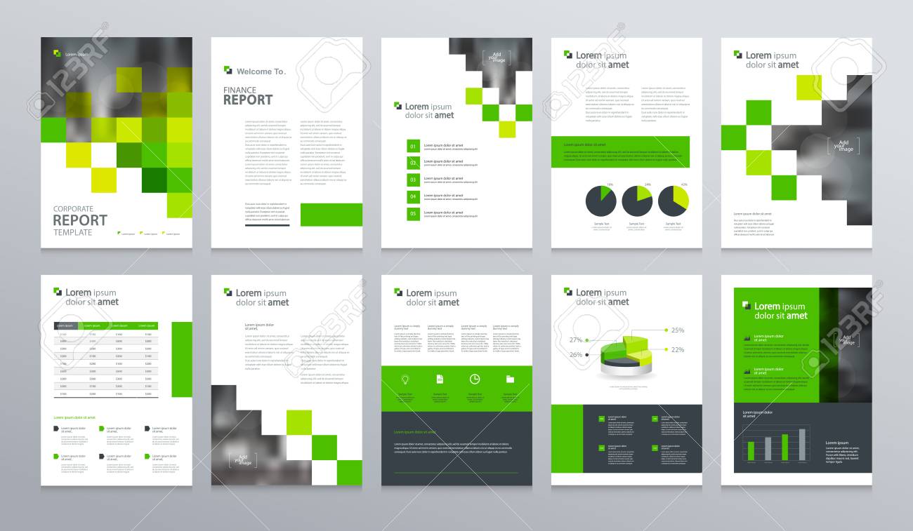 business company profile annual report brochure flyer