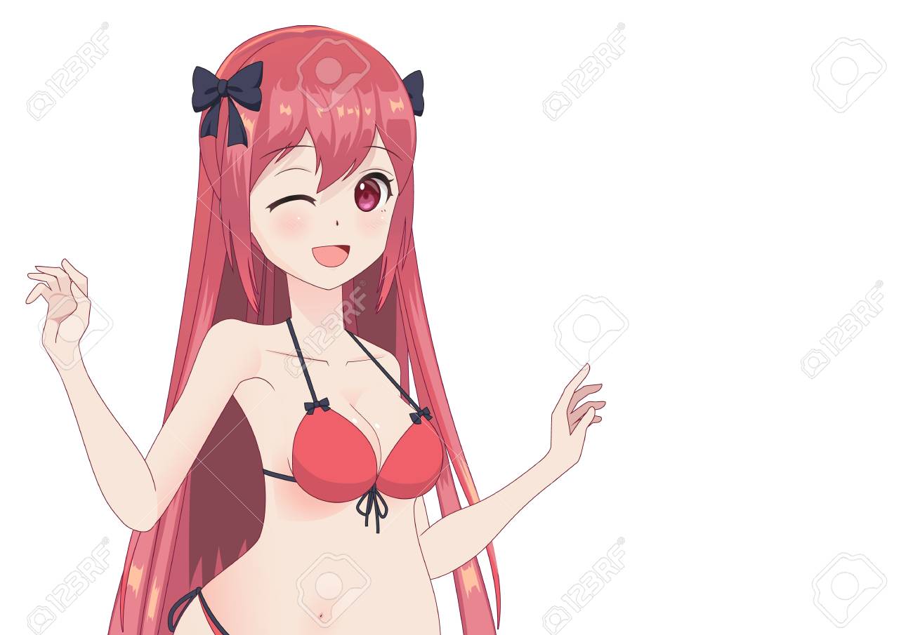 Hermosa Chica Anime Manga En Bikini Traje De Baño Sobre Fondo Blanco. Espacio Vacío Para El Texto Del Banner Ilustraciones Svg, Vectoriales, Clip Art Vectorizado Libre De Derechos. Image 103284628. Hermosa Chica Anime Manga En Bikini Traje De Baño Sobre Fondo Blanco. Espacio Vacío Para El Texto Del Banner Ilustraciones Svg, Vectoriales, Clip Art Vectorizado Libre De Derechos. Image 103284628.
