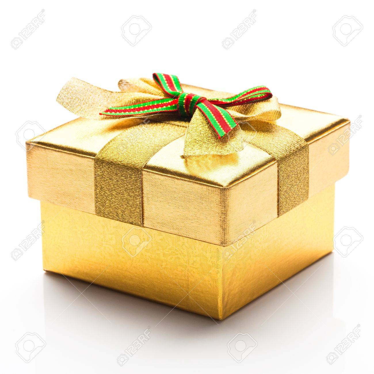 Beautiful Gift Box With A White 