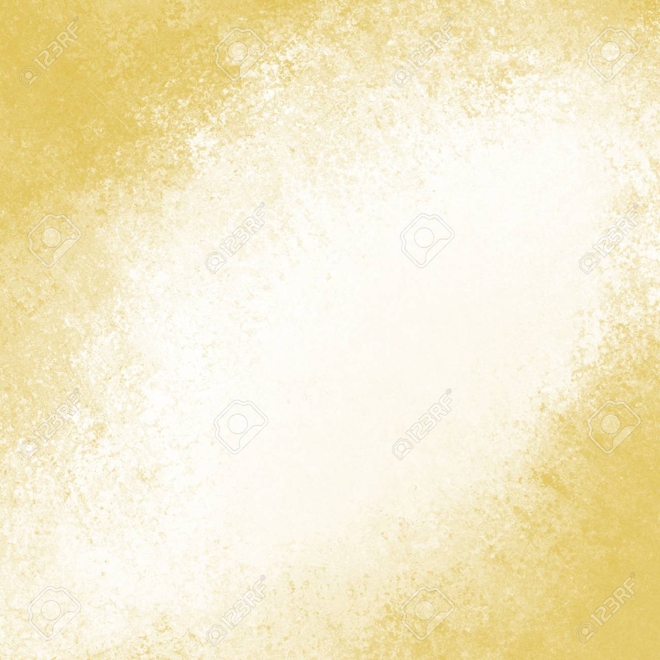 old paper texture. vintage white background with gold grunge border. - 46532287 old paper texture. vintage white background with gold grunge border. - 46532287