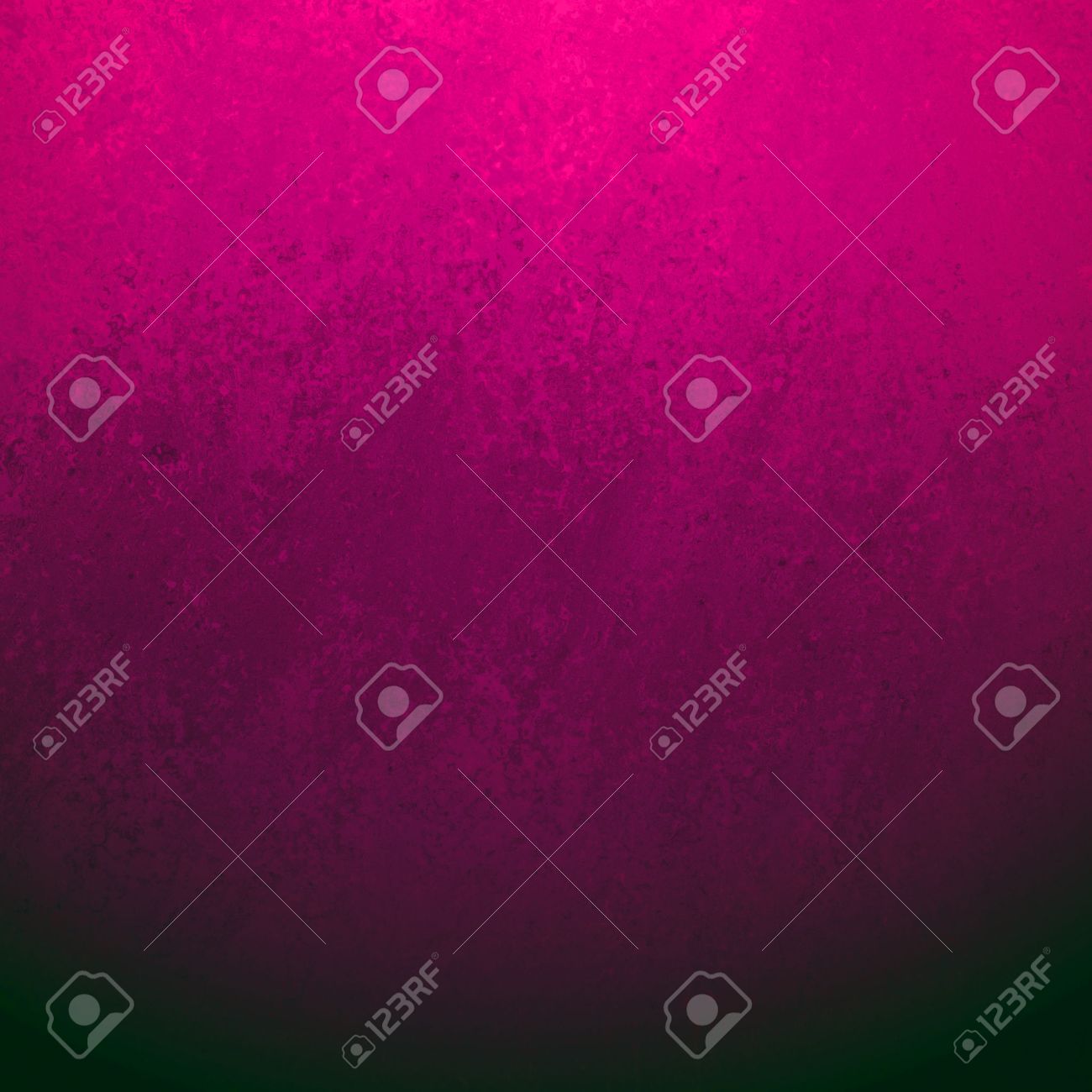 Hot Pink Background With Grunge Black Border Texture Gradient