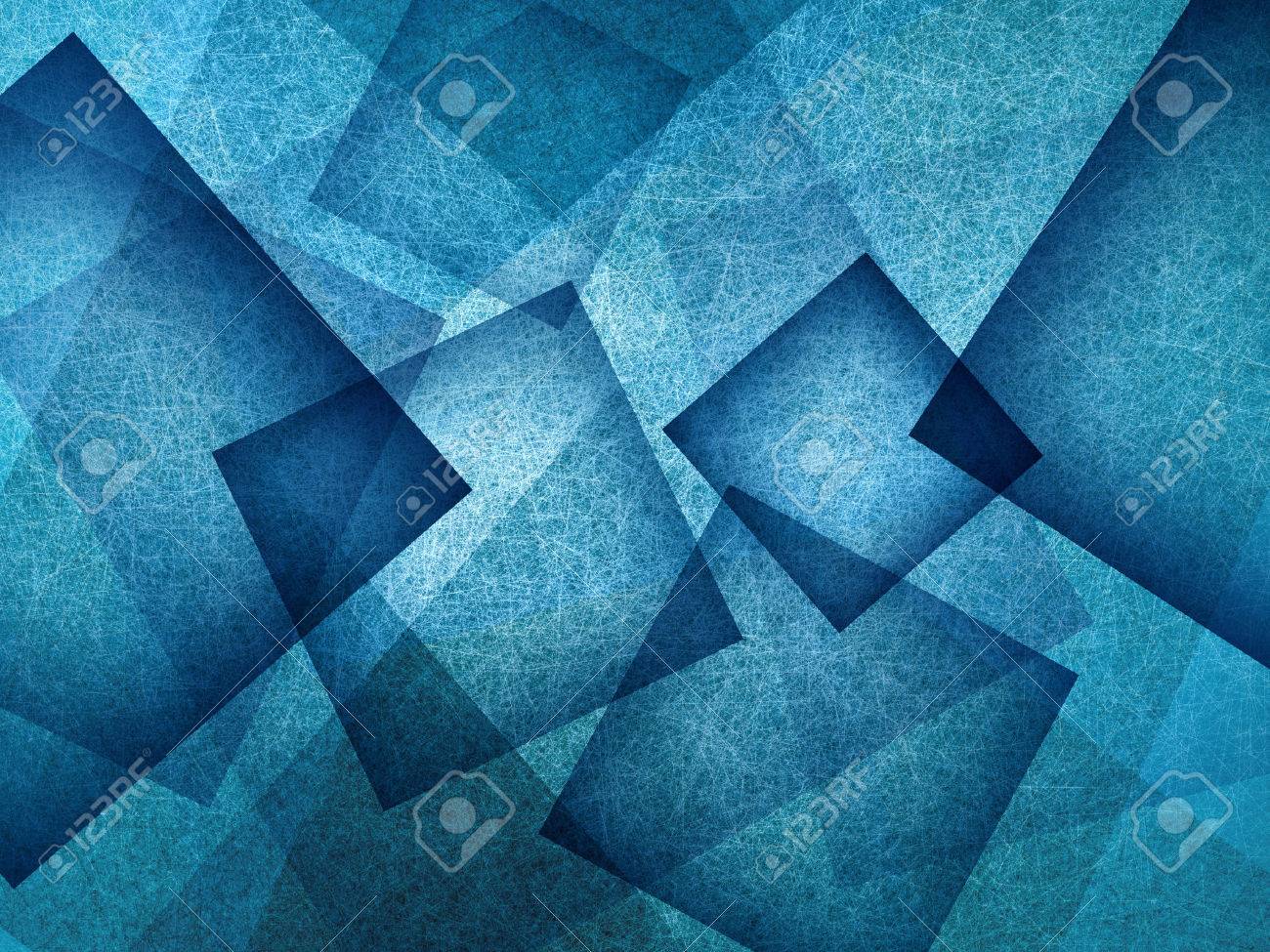 blue background with rectangle and diamond shapes in transparent cool artsy pictures