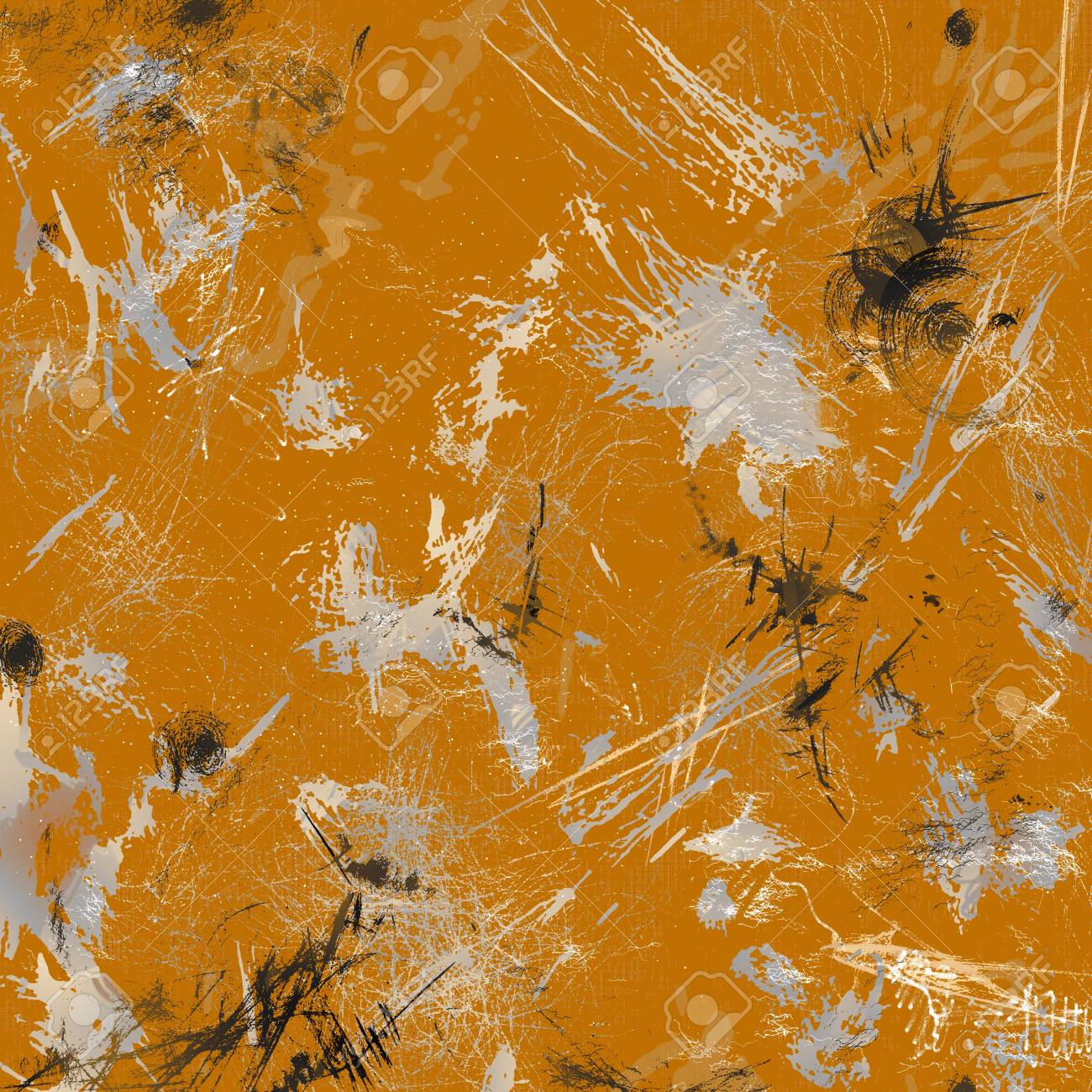 Peinture De Style Dexpressionnisme Numérique Abstrait Motif De