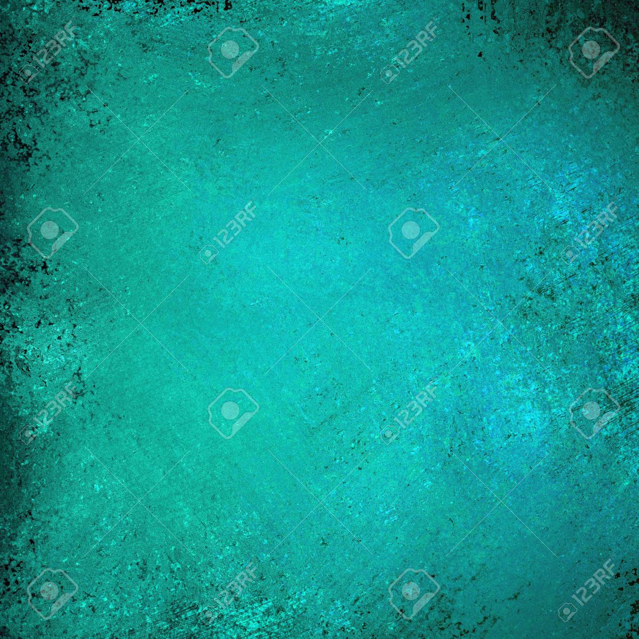Vintage Teal Blue Background With Shiny Metallic Textured Paint And Grunge  Black Stains Stock Photo, Picture And Royalty Free Image. Image 105308144.