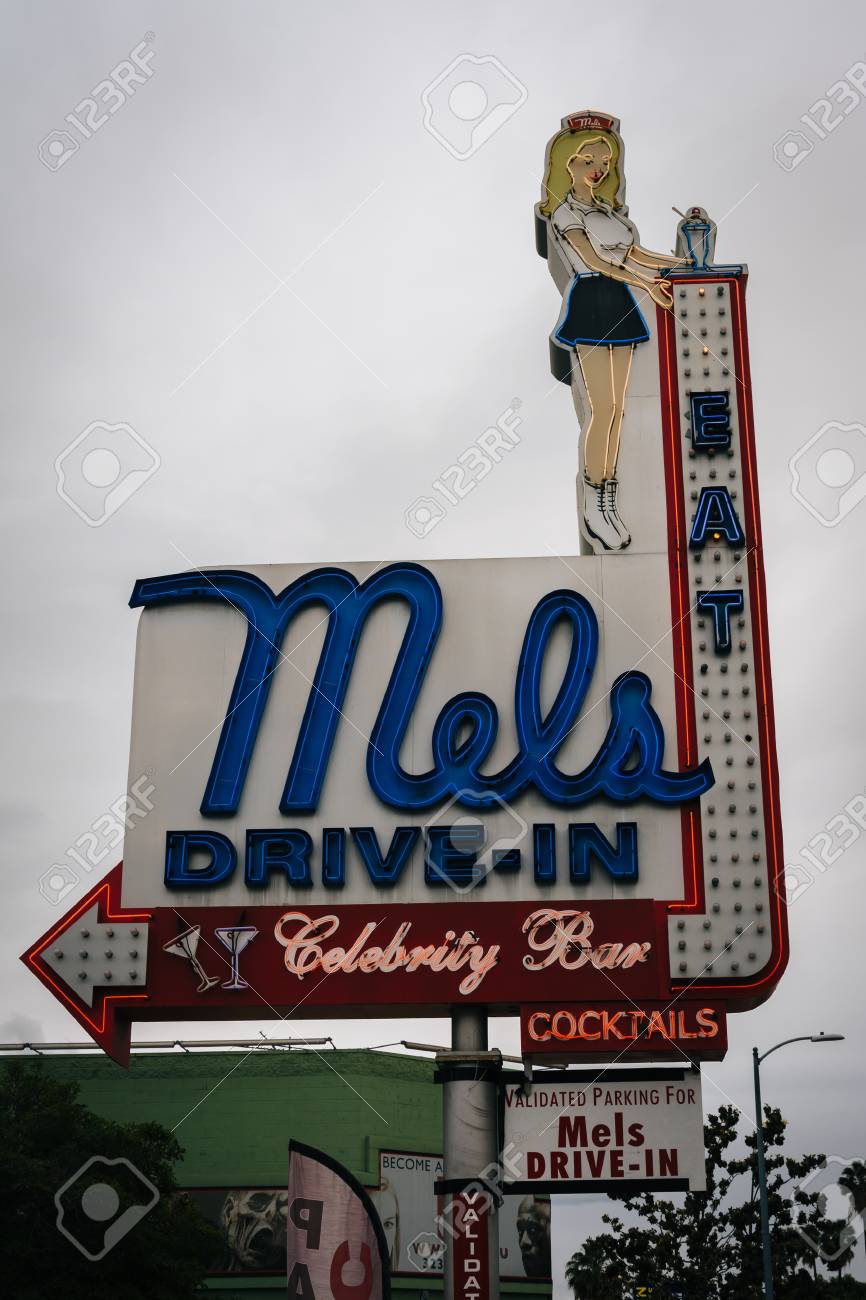 Mel S Drive In In Hollywood Los Angeles California Stock Photo Picture And Royalty Free Image Image