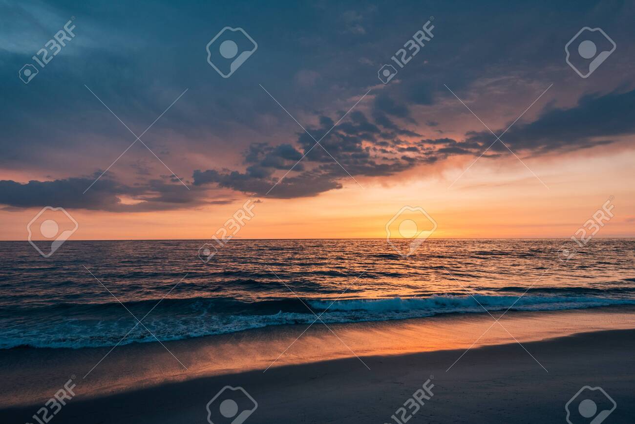 Colorful Sunset Over The Pacific Ocean At Windansea Beach In Stock Photo Picture And Royalty Free Image Image Colorful Sunset Over The Pacific Ocean At Windansea Beach In Stock Photo Picture And Royalty Free Image Image