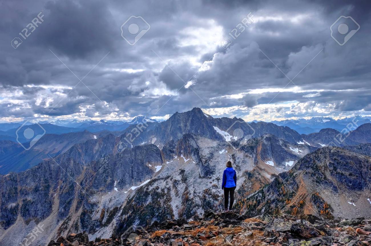 frosty mountain hike
