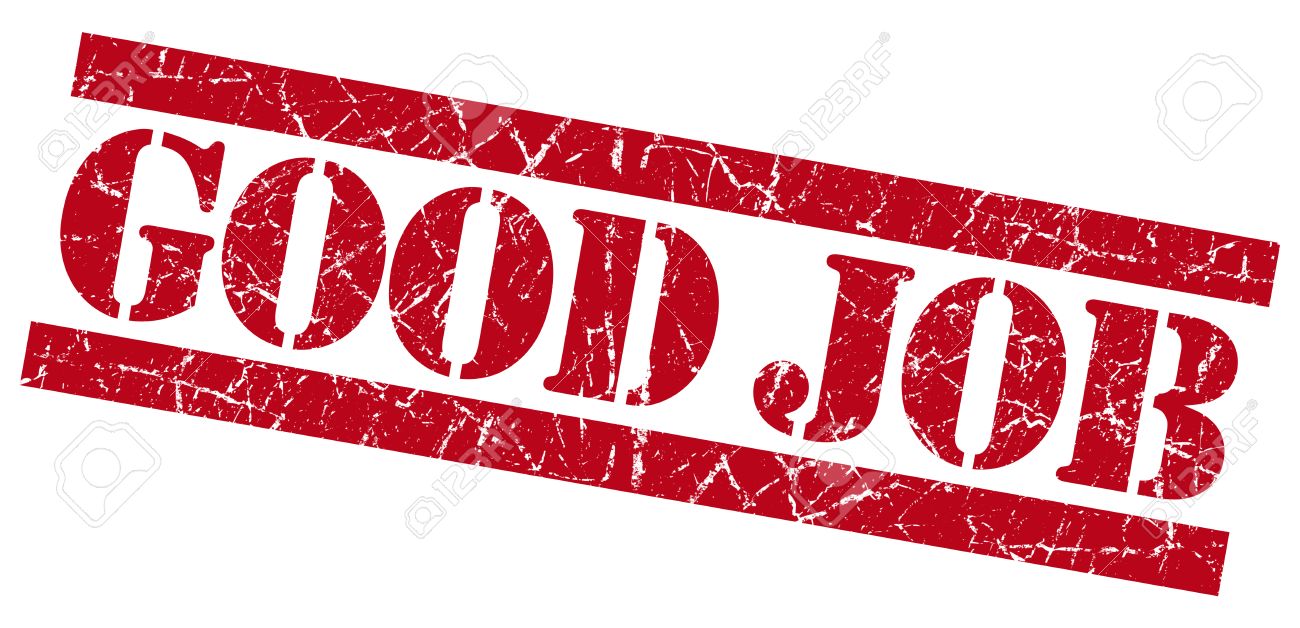 good job red grunge stamp stock photo picture and royalty free