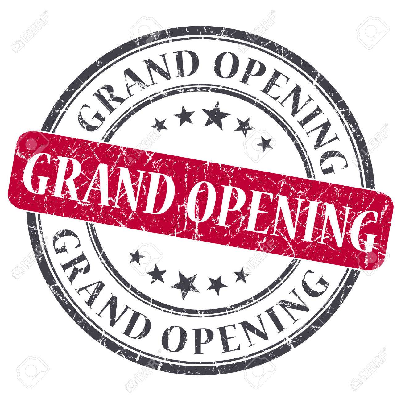 Grand opening red round grungy stamp isolated on white background - 28783333 Grand opening red round grungy stamp isolated on white background - 28783333