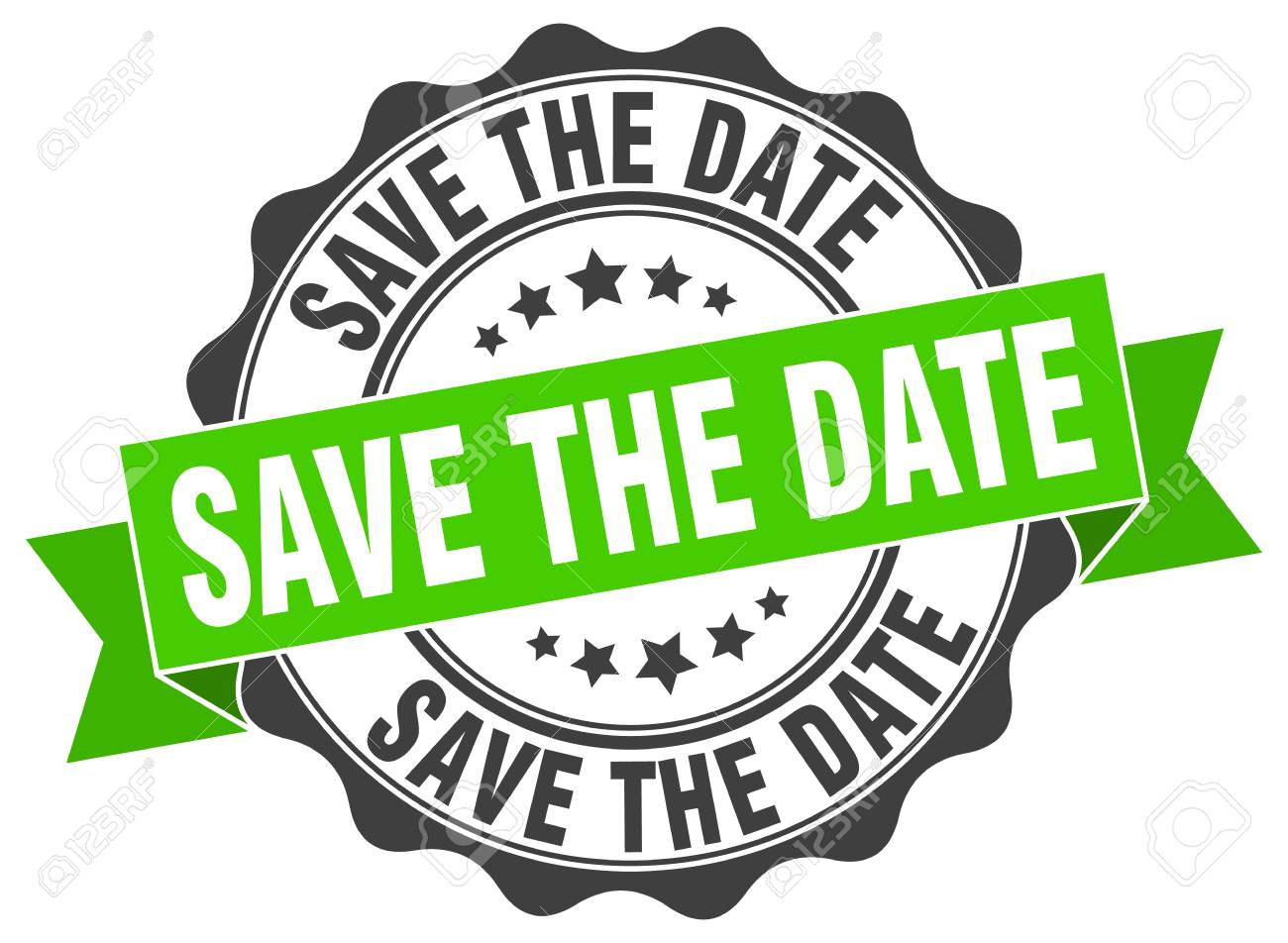 save the date stamp sign seal royalty free cliparts vectors and