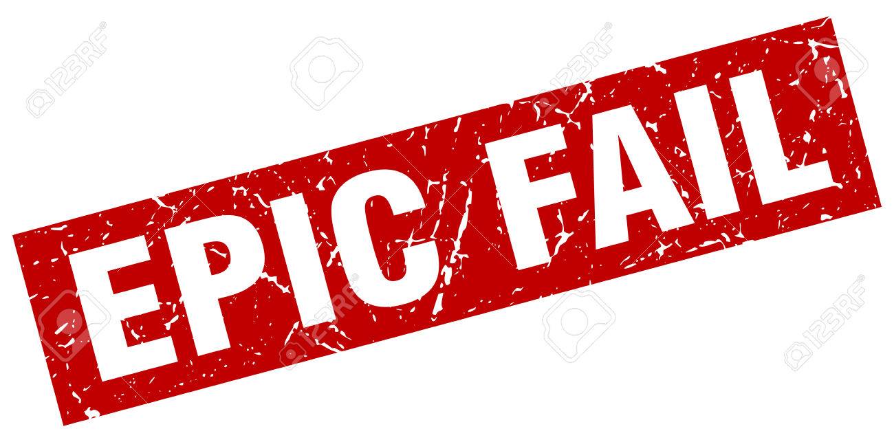 square grunge red epic fail stamp royalty free cliparts vectors