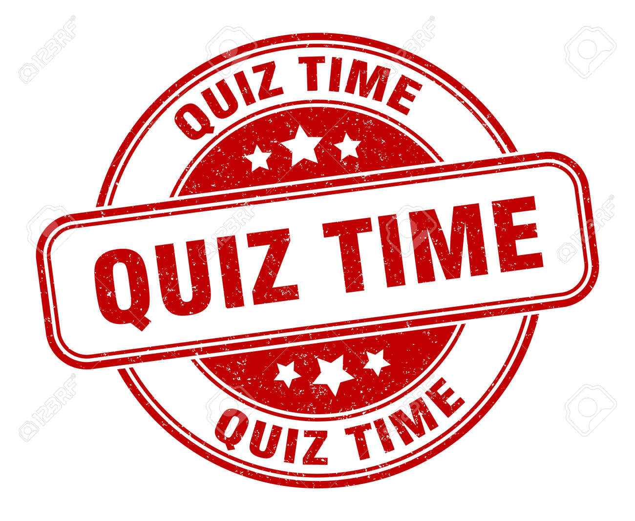 퀴즈 타임 스탬프 퀴즈 시간 기호 라운드 그런 지 라벨 로열티 무료 사진, 그림, 이미지 그리고 스톡포토그래피. Image  158899912