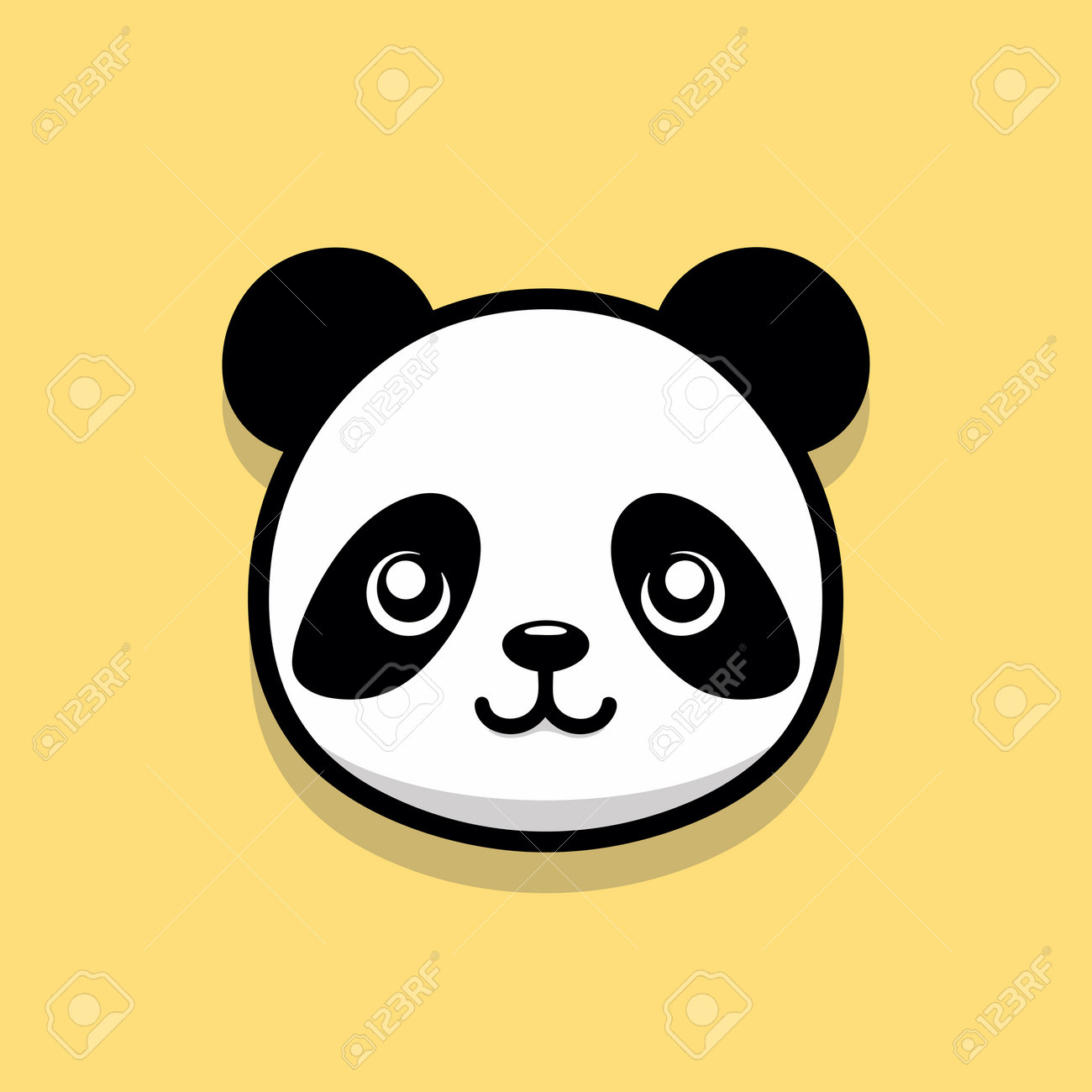 Panda Hand-drawn Comic Illustration. Panda. Cute Vector Doodle Style  Cartoon Illustration Royalty Free SVG, Cliparts, Vectors, and Stock  Illustration. Image 210008448., image size:1300x1300