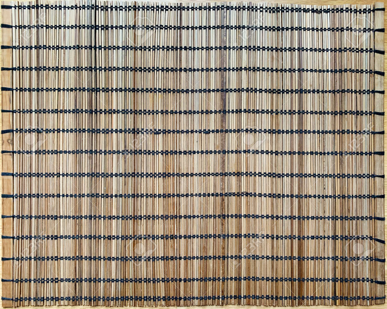 Wicker wooden napkin background texture. - 169603131 Wicker wooden napkin background texture. - 169603131
