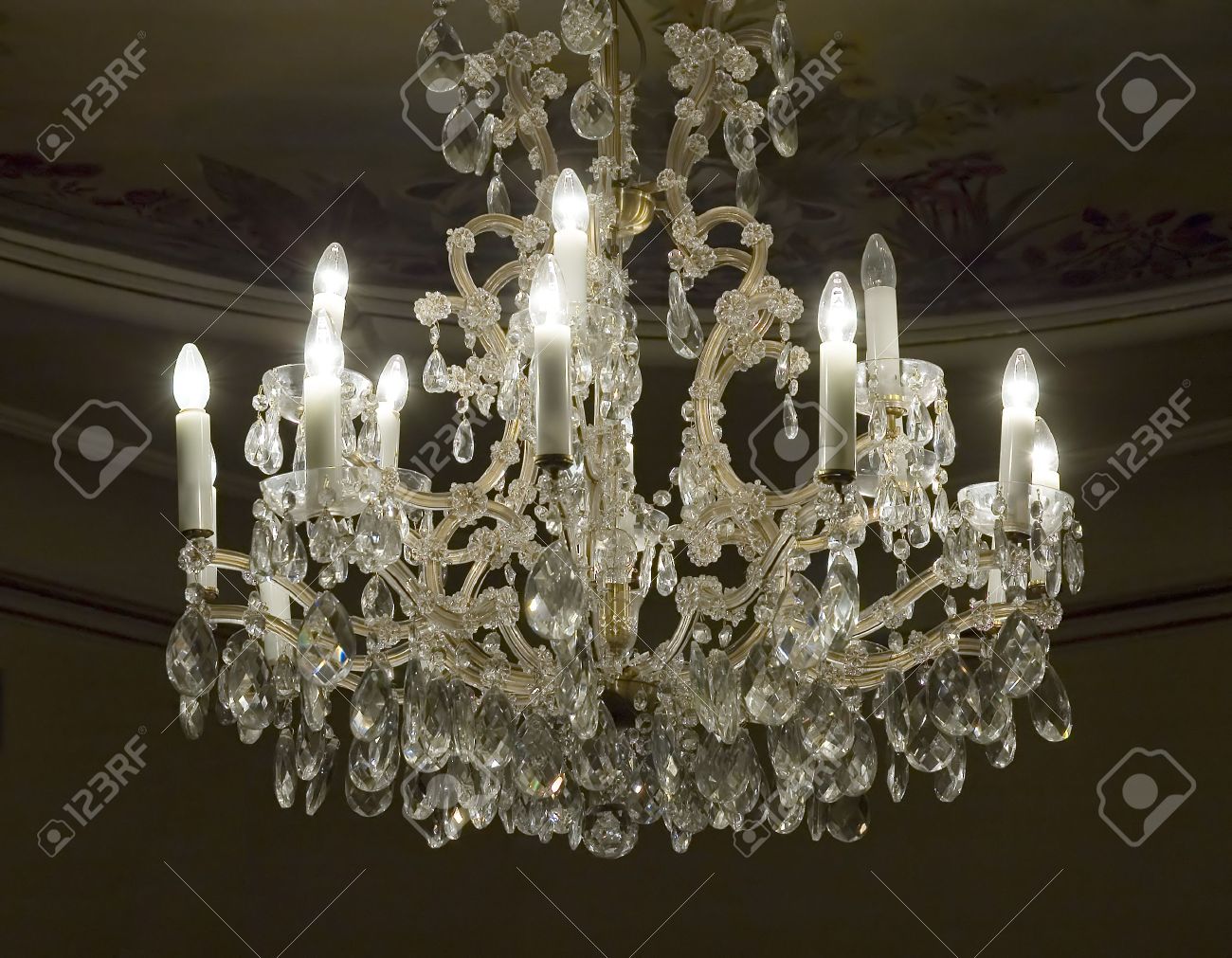 Antique Crystal Chandelier Stock Photo, Picture And Royalty Free Antique crystal chandelier - Antique Crystal Chandelier Stock Photo, Picture And Royalty Free