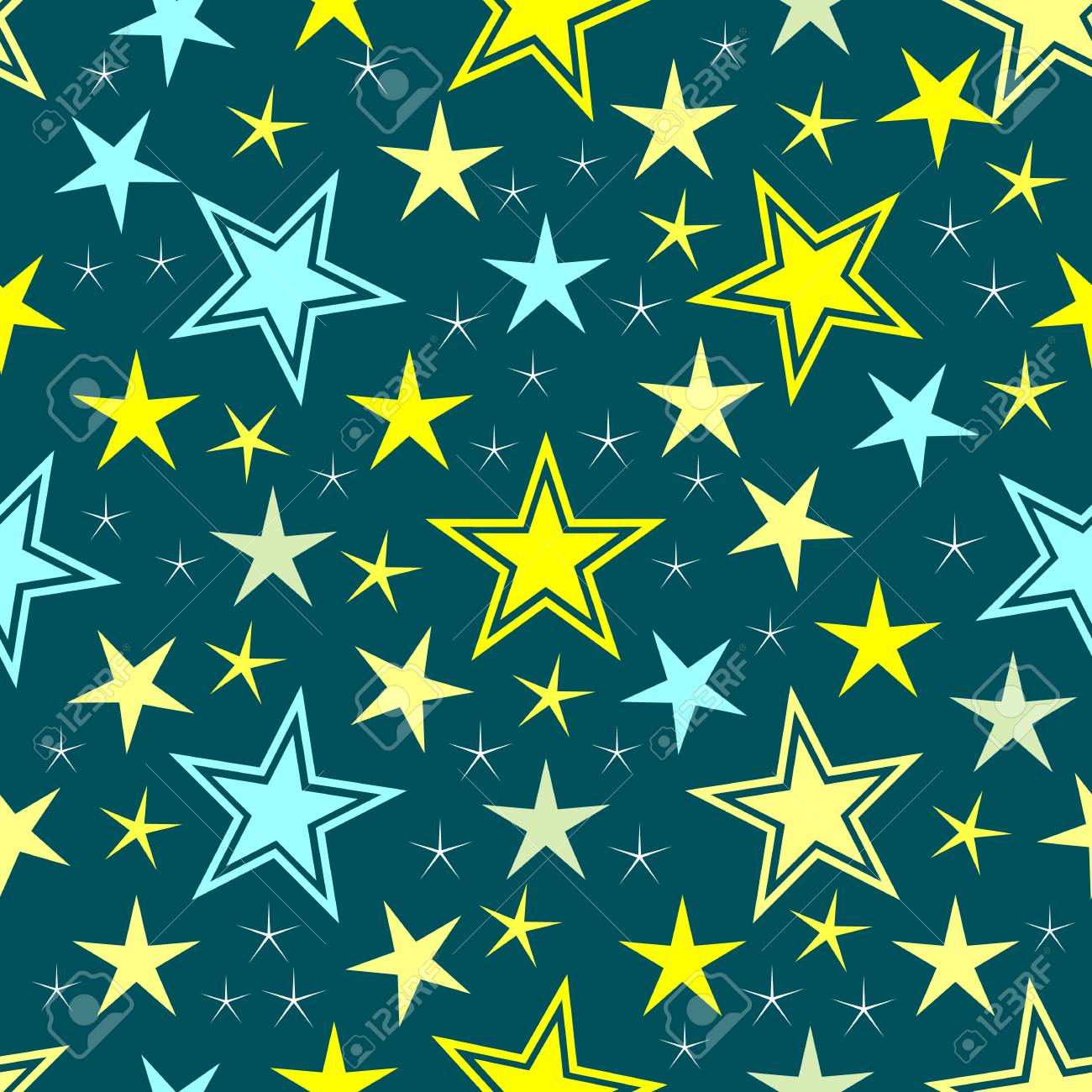 Abstract Star Pattern Modern Stylish Ornament Stars Texture Royalty Free Cliparts Vectors And Stock Illustration Image