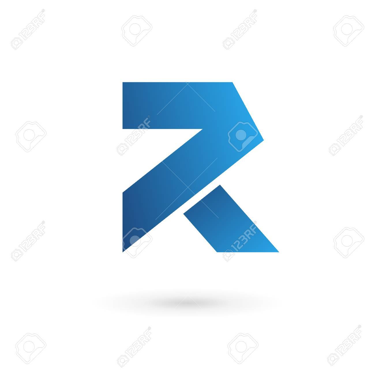 letter r logo icon design template elements royalty free cliparts