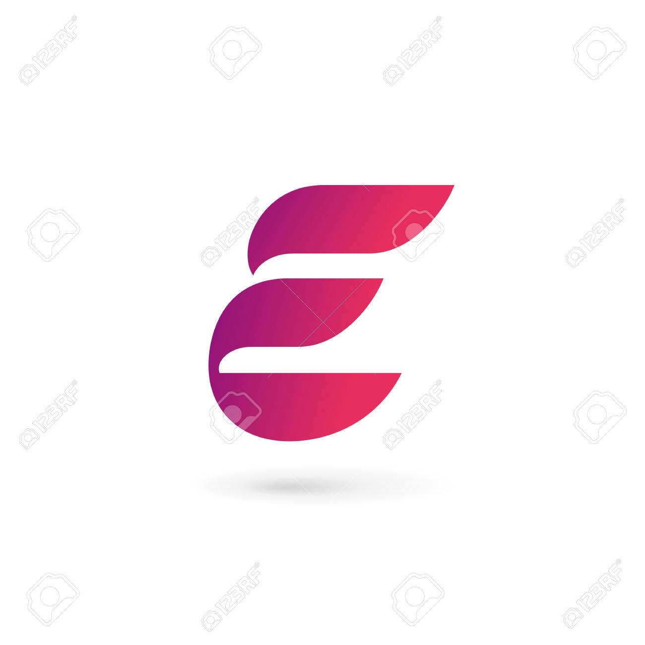 letter e logo icon design template elements letter e template
