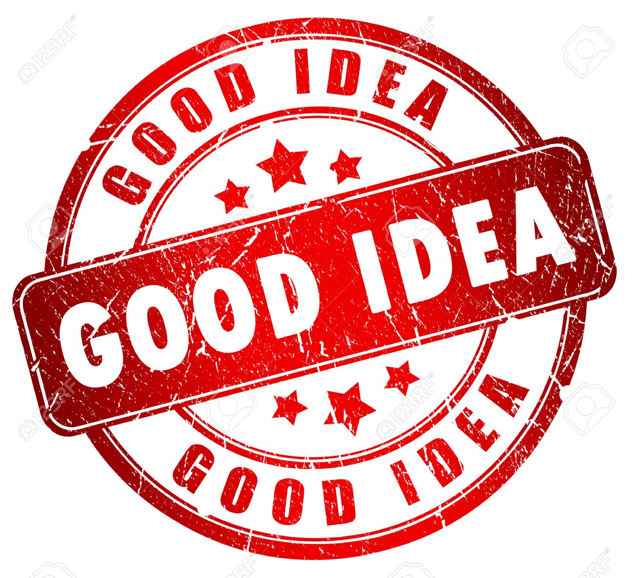 Good Idea Stamp Stock Photo, Picture and Royalty Free Image. Image 9396130.