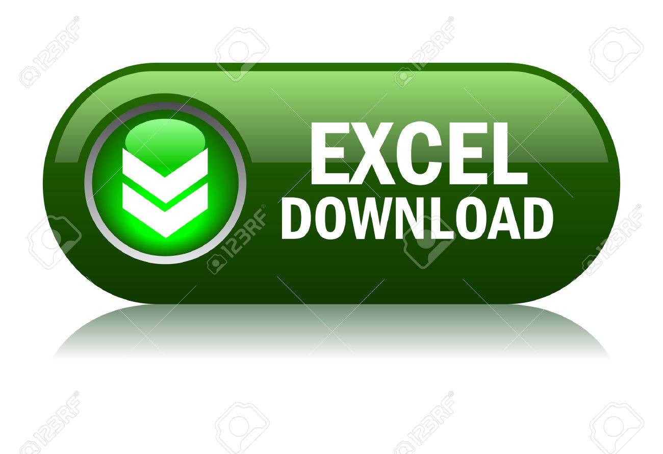 excel format download button royalty free cliparts vectors and