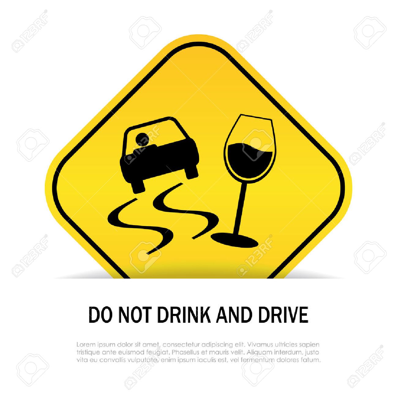do not drink and