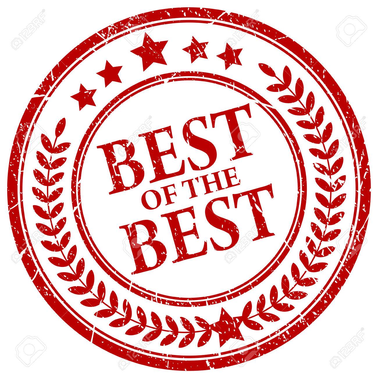 Best Of The Best Vector Stamp Royalty Free SVG, Cliparts, Vectors