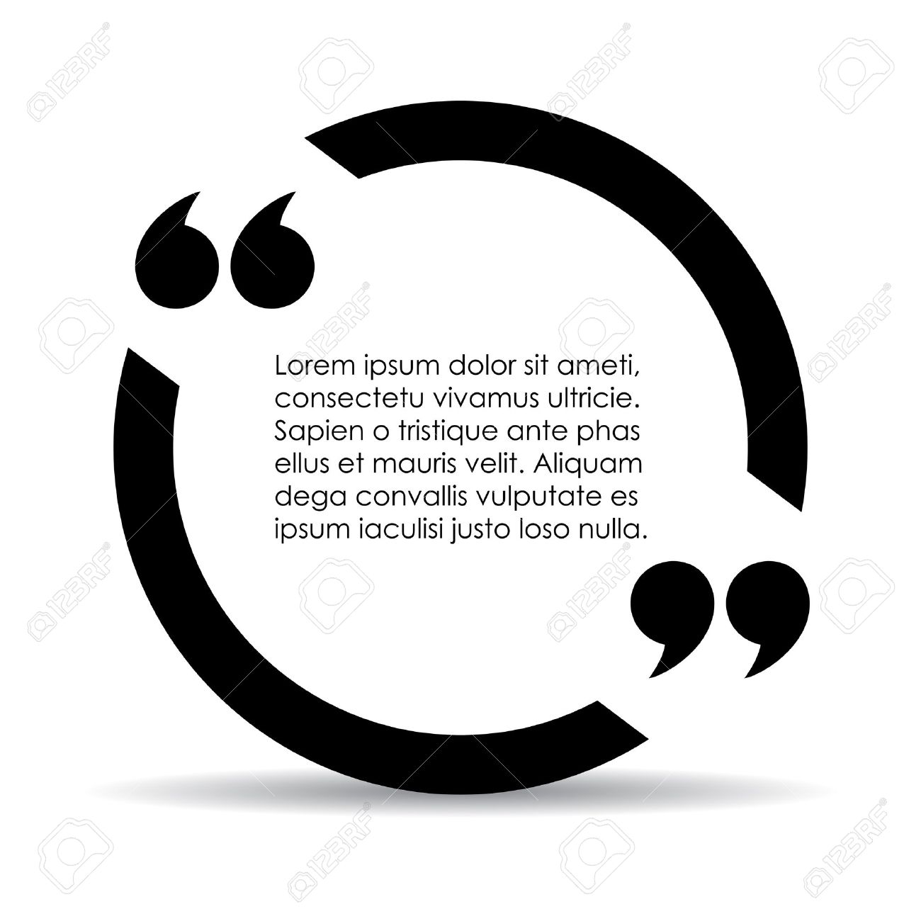 quote marks bubble royalty free cliparts vectors and stock quote marks