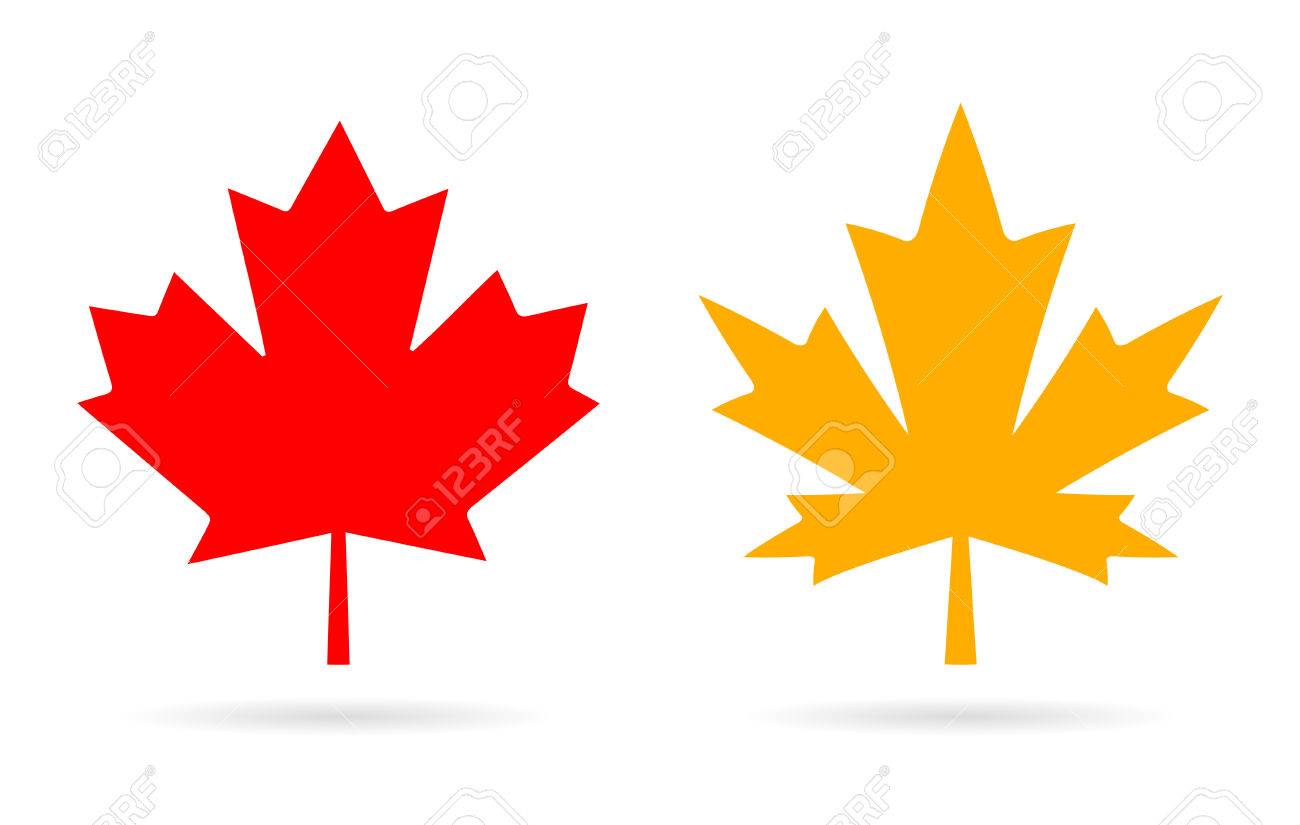 Maple Leaf Vector Icon Royalty Free Cliparts Vectors And Stock Illustration Image