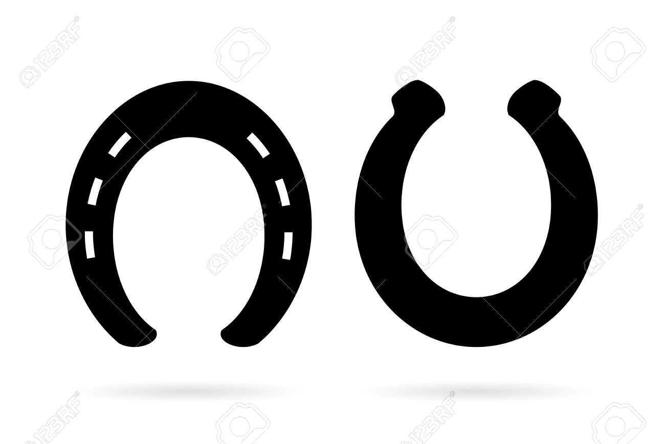 Horseshoe Vector Icon Set Royalty Free SVG, Cliparts, Vectors, and Stock  Illustration. Image 71441456., image size:1300x869