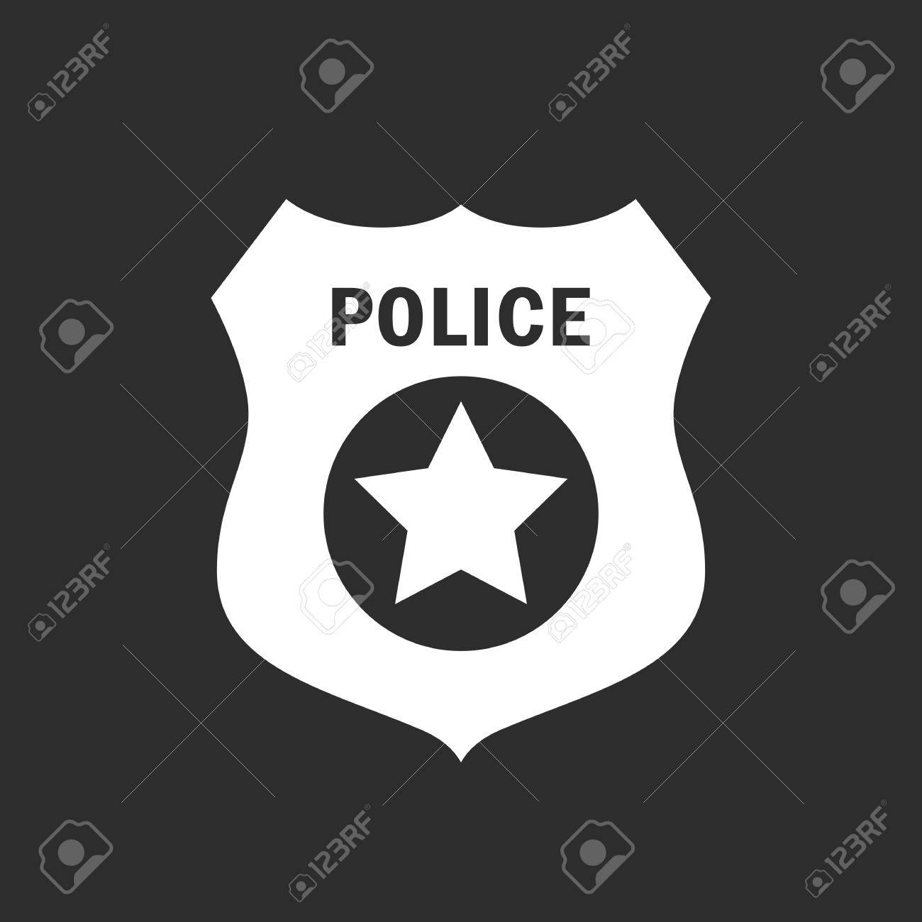 警察バッジ ベクトル アイコンのイラスト素材 ベクタ Image 警察バッジ ベクトル アイコンのイラスト素材 ベクタ Image
