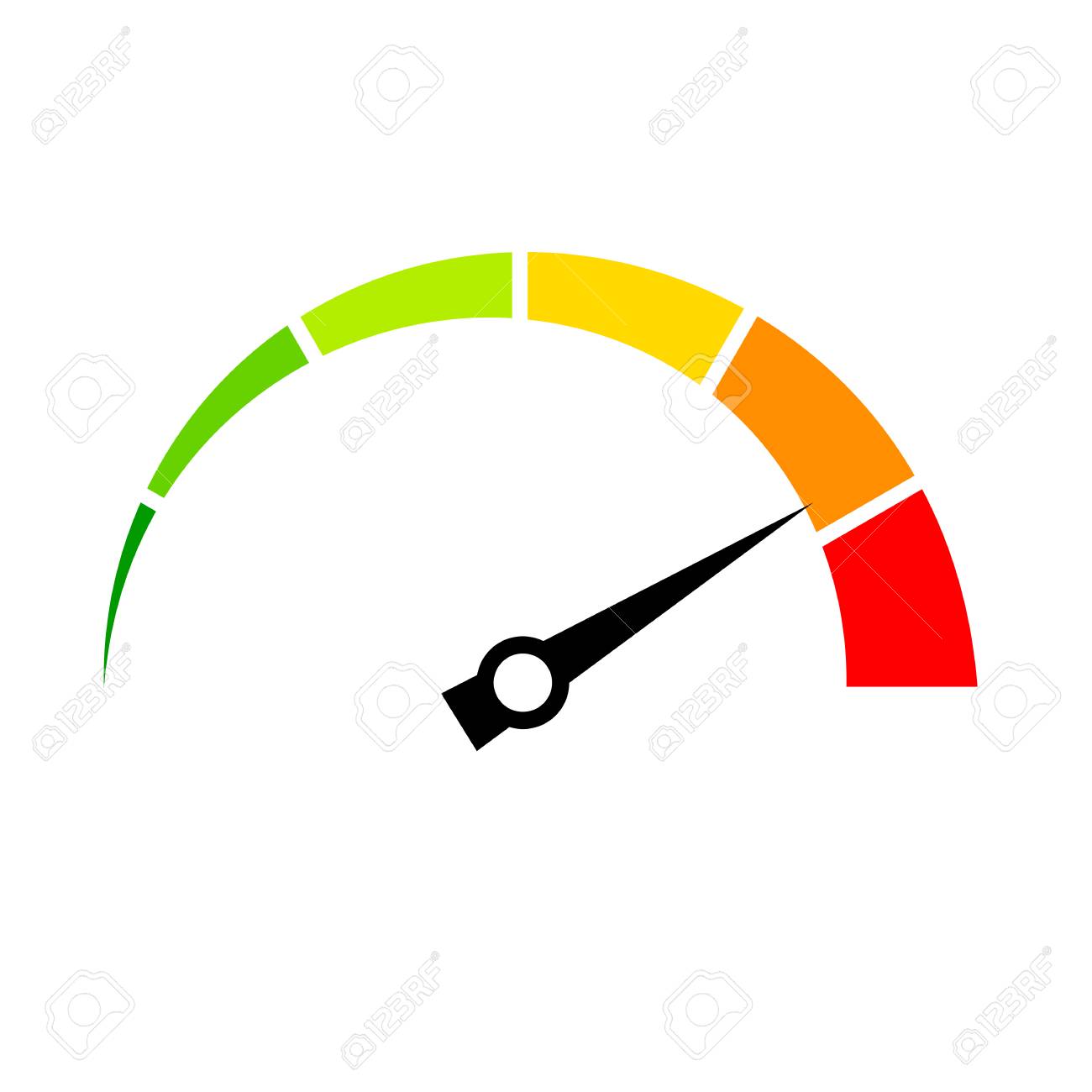 Speed meter vector icon Stock Vector - 76488444
