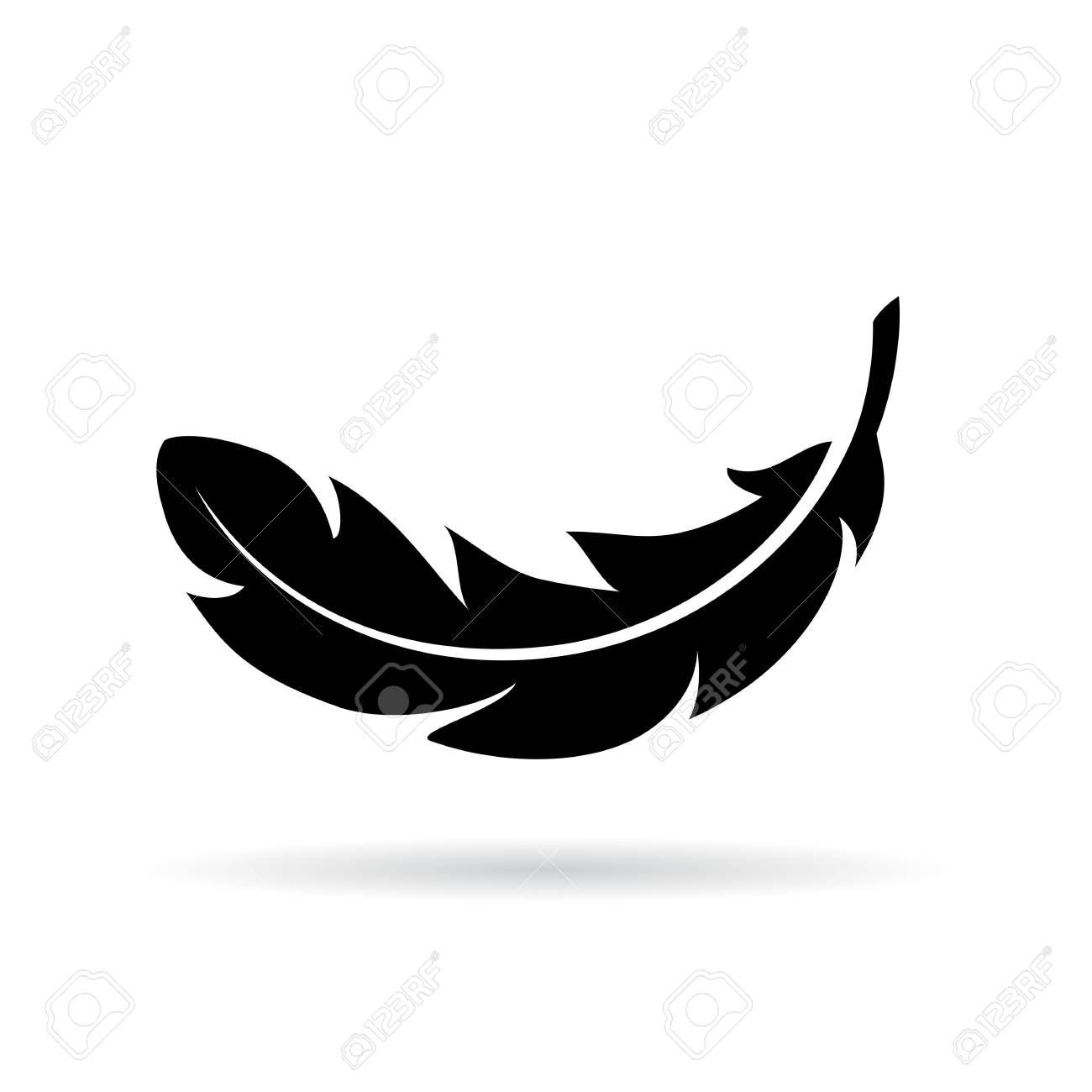 feathery fonts