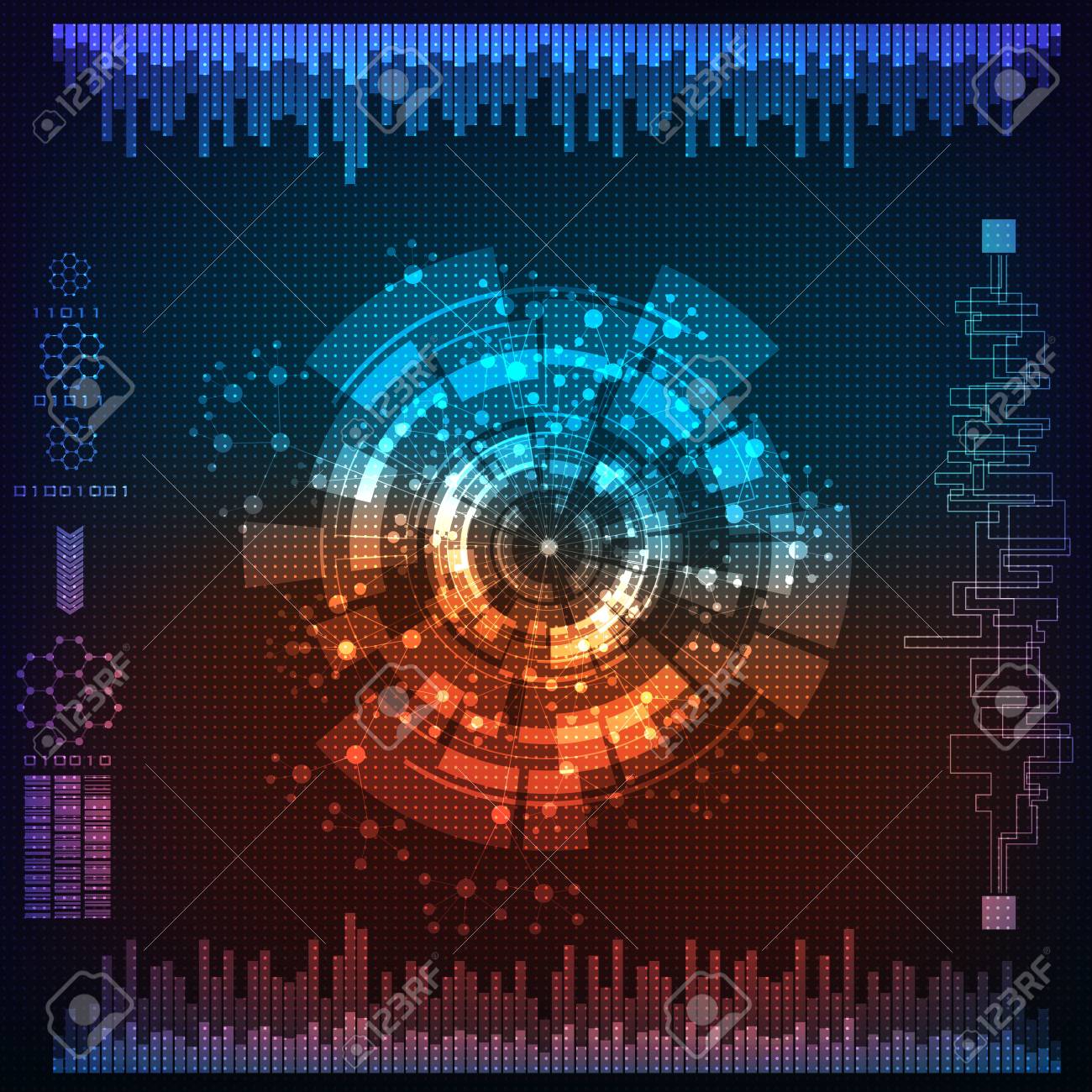 Modern Fond Theme De La Technologie Banque D Images Et Photos Libres De Droits Image