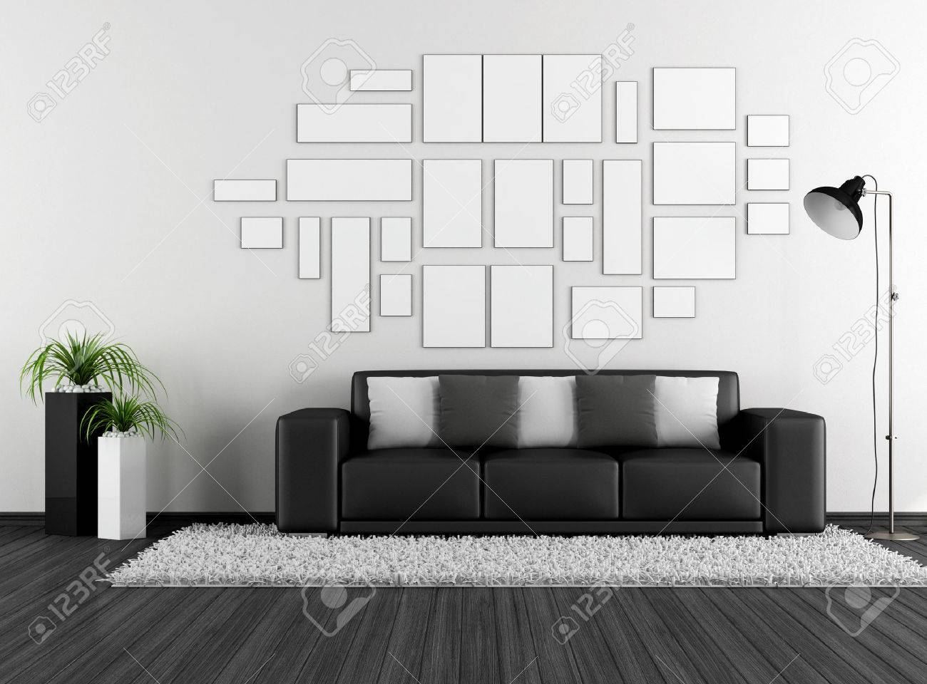 Schwarz-Weiß-Wohnzimmer Lizenzfreie Fotos, Bilder Und Stock ... Schwarz-Weiß-Wohnzimmer Lizenzfreie Fotos, Bilder Und Stock ...