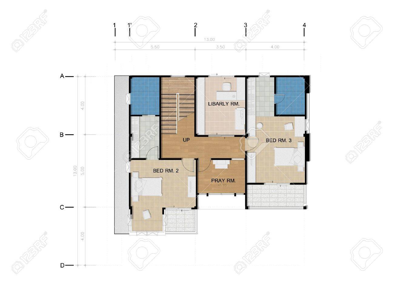 aménagement étage maison
