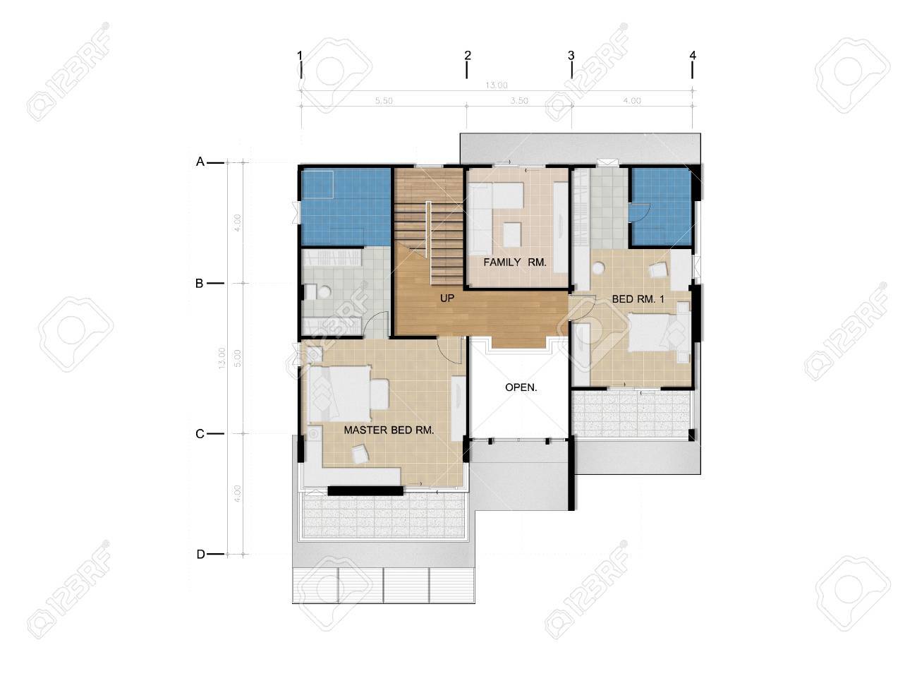 aménagement étage maison