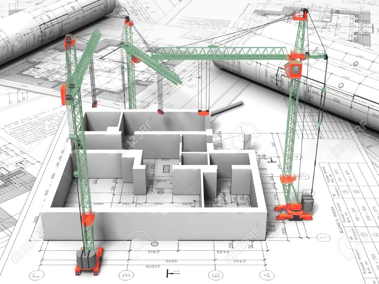 Lovely 3d Plan Drawing Part - 12: 3D Plan Drawing Stock Photo - 12558594 Lovely 3d Plan Drawing Part - 12: 3D Plan Drawing Stock Photo - 12558594