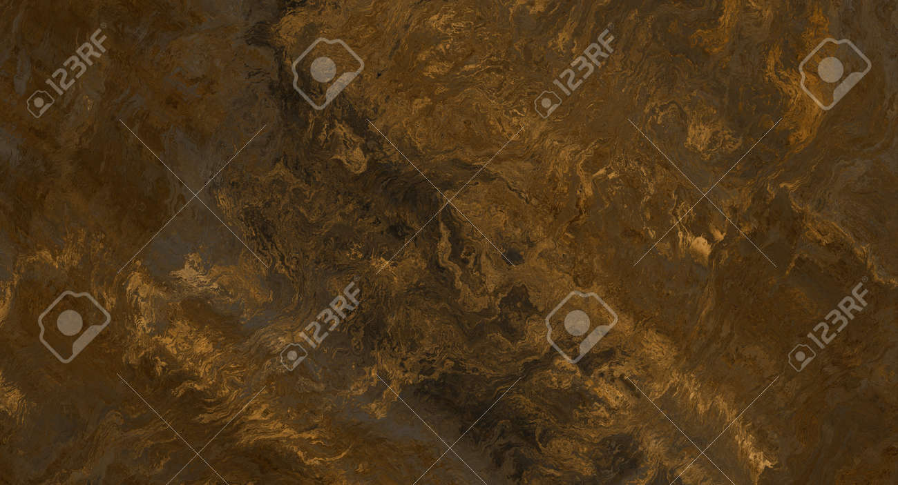 Gold marble fragment with detailed golden veins texture. 2d illustration - 163576671 Gold marble fragment with detailed golden veins texture. 2d illustration - 163576671