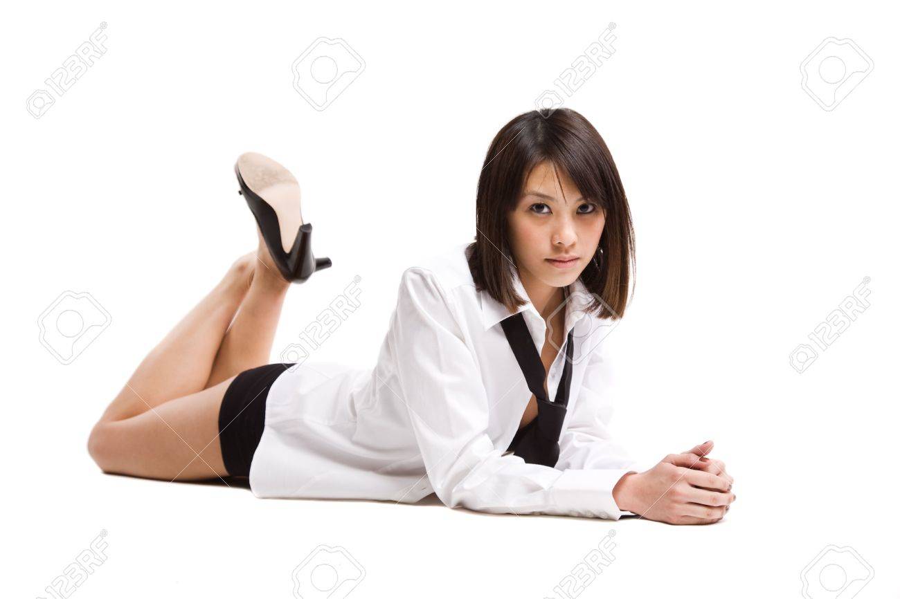 An isolated shot of a beautiful asian girl - 3854382 An isolated shot of a beautiful asian girl - 3854382
