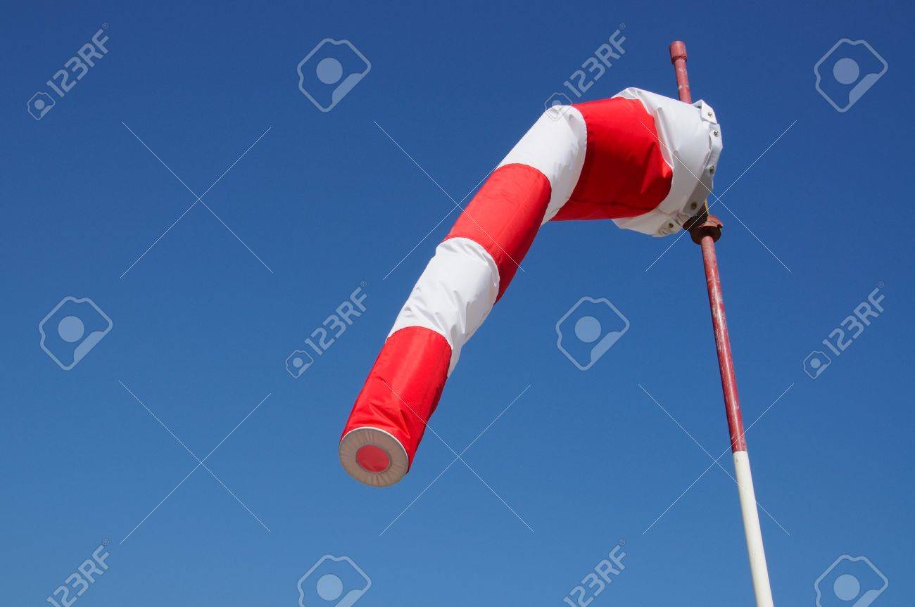 Wind Sock At Malaga Airport Malaga Costa Del Sol Malaga