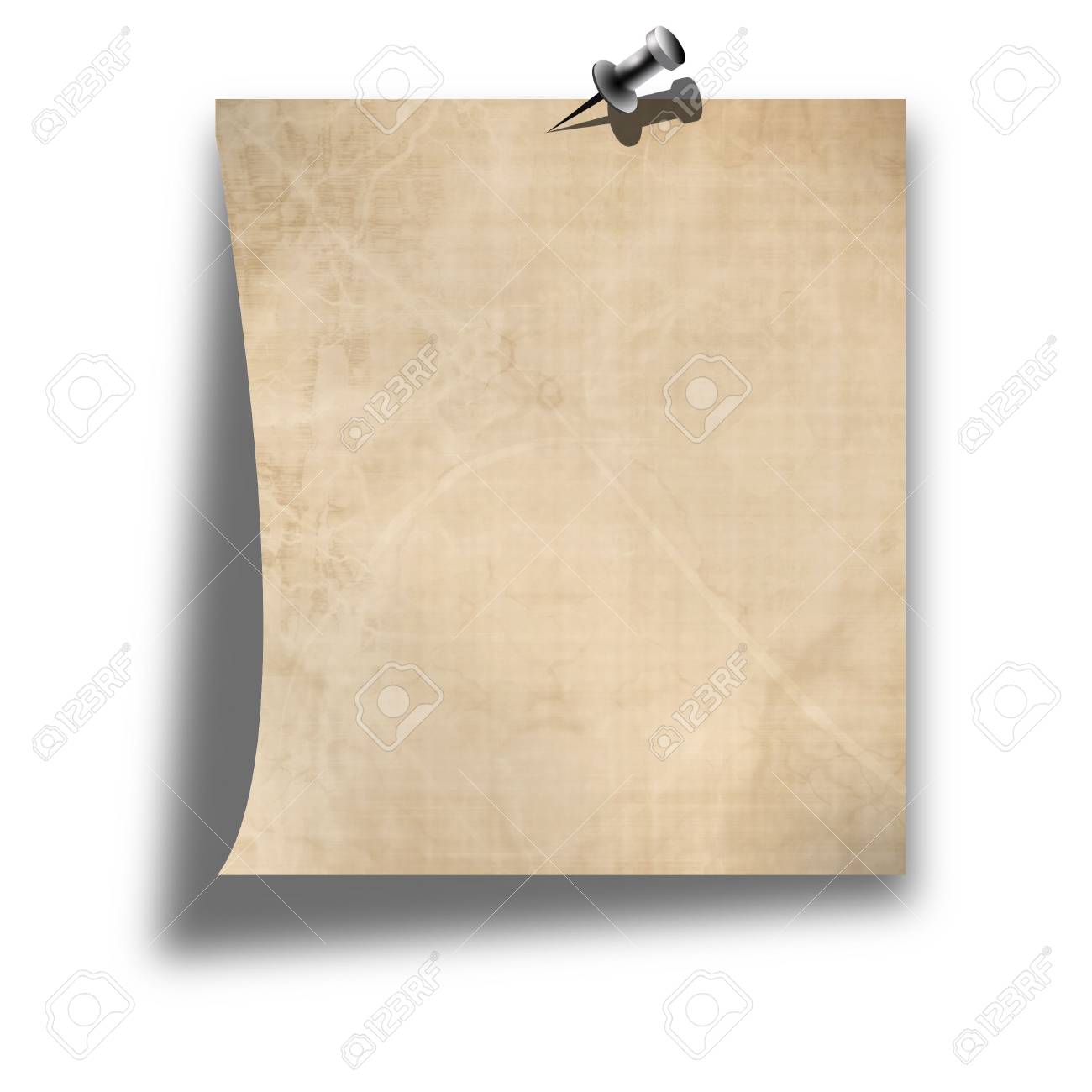 blank memo on a solid white background blank memo