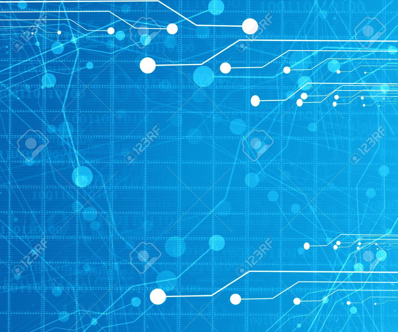 Bits And Bytes On A Soft Blue Background Stock Photo Picture And Royalty Free Image Image 21883987