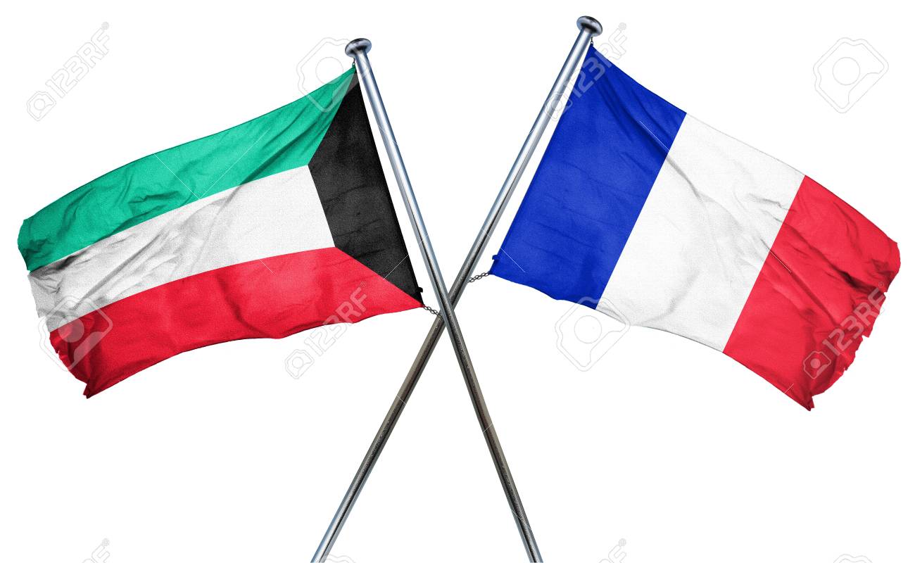 Kuwait Flag Combined With France Flag Stock Photo Picture And Royalty Free Image Image 56719994