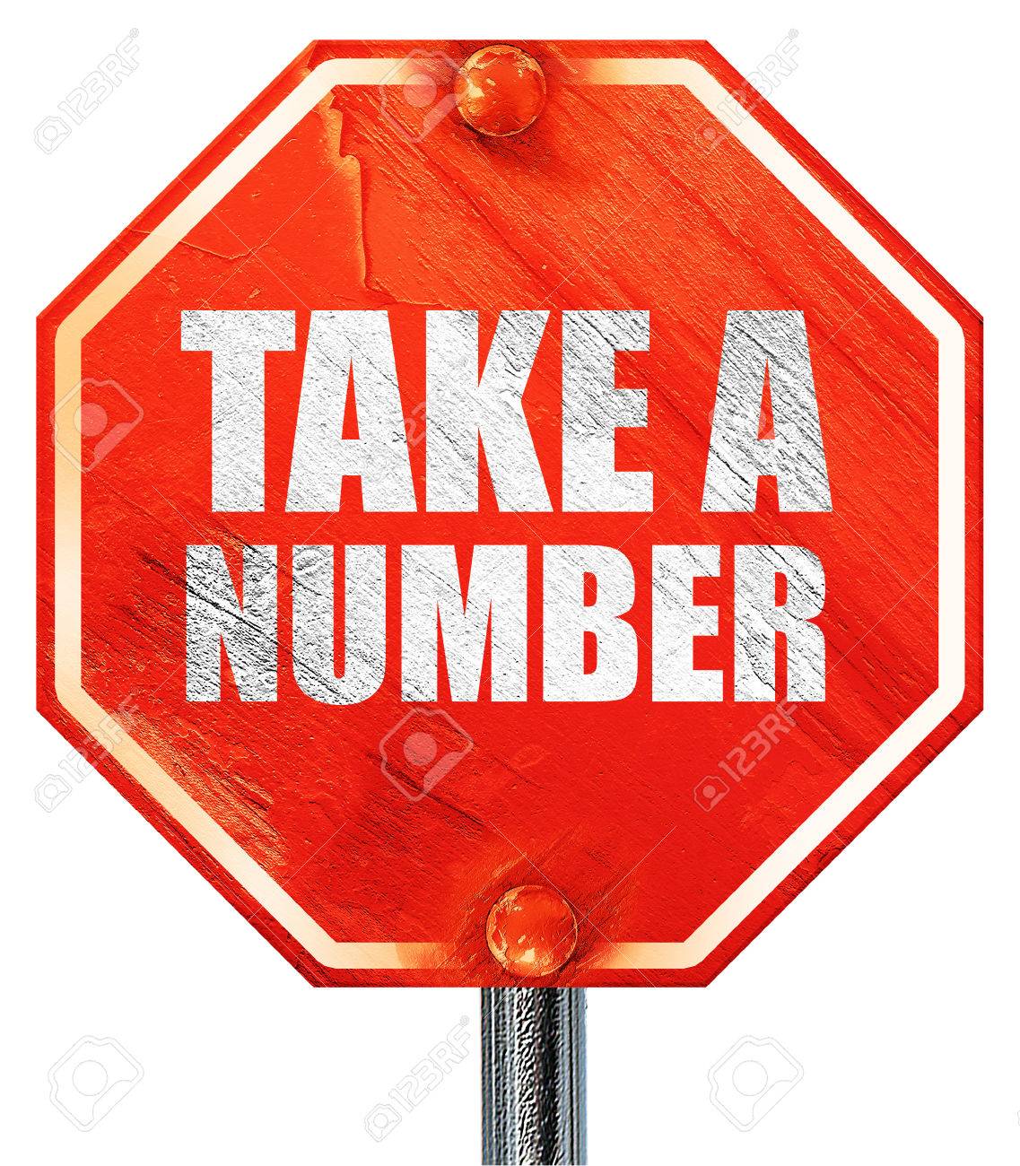 take a number 3d